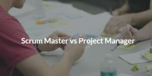 scrum master vs project manager