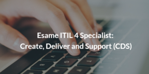 esame itil 4 specialist cds